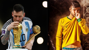 Brazil supporter Razz wanted Messi to take home the World Cup trophy