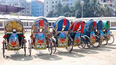 bidyanondo introduces rickshaw bin