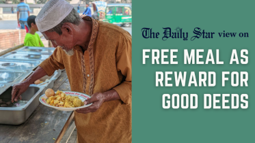 Free meals as reward for good deeds 