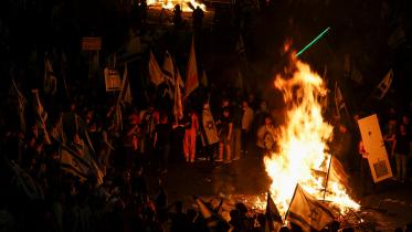 protests in tel aviv