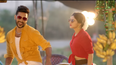 Shajal-Puja groove together in ‘Dhongi Chele’