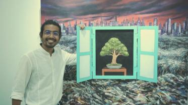 ‘The Journey Within’: Hasan Kobir creates a portal through art
