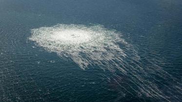 Nord Stream pipeline blast