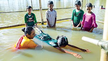 Drowning of children 