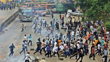 bnp police clash