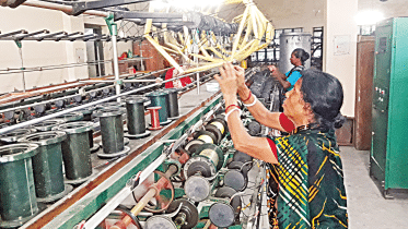 Silk factory in Thakurgaon resumes production after 21 years