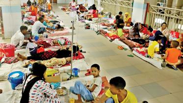 Dengue patients at Mugda Medical College Hospital