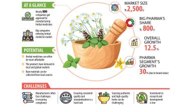 Big pharmas taking hold of herbal medicine market