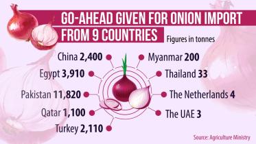 Bangladesh to import onion from 9 more countries