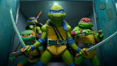 Screencap from TMNT: Mutant Mayhem