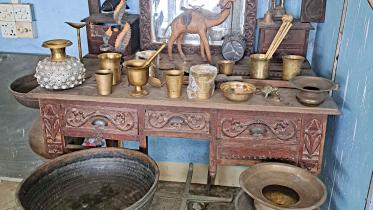 Try upcycling with beautiful antiques