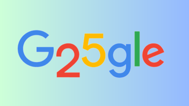 Google 25th birthday