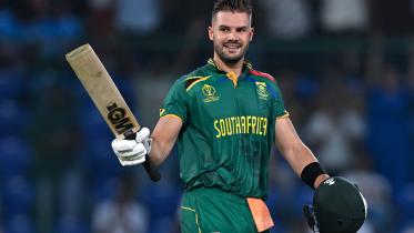 Markram records fastest ton in World Cup history