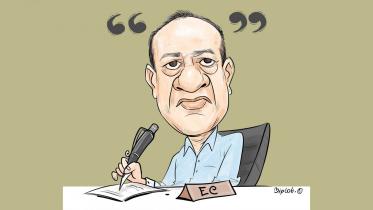 Interviewing CEC Habibul Awal