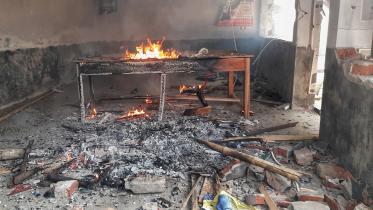 BNP office 'torched' in Khulna city