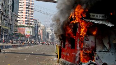 arson attacks Dhaka