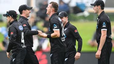 New Zealand players
