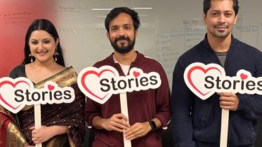 Pori Moni and ABM Sumon pair up for a Valentine's Day special