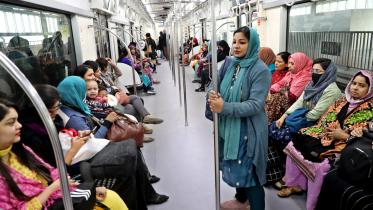 Dhaka Metro Rail Eases Travel for Women