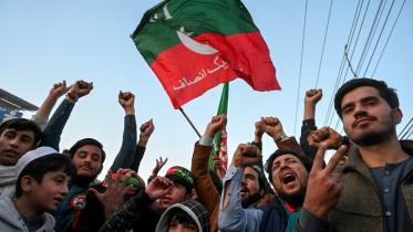 AI-generated party video has Khan claiming victory in Pakistan election