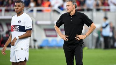 Kylian Mbappe, Luis Enrique
