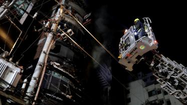 Fire incident in Dhaka Bailey Road