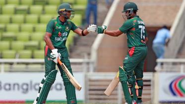 Shakib Al Hasan and Mahmudullah Riyad guiding Bangladesh in T20 World Cup