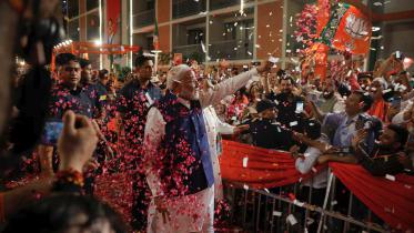 Modi claims Indian election win