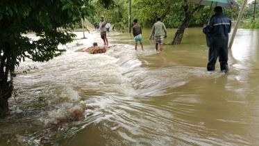 Water levels of major rivers in Sylhet rising fast following heavy rain