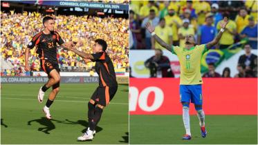 Brazil into Copa America quarters after 1-1 draw with Colombia