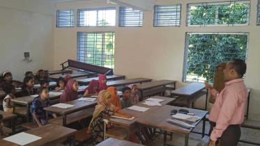 Teacher dedication during Sylhet floods