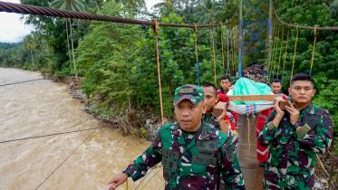 indonesia landslide