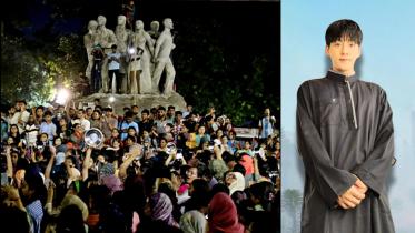  Daud Kim supports Bangladeshi student protests