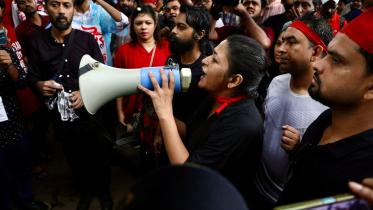 Artistes unfazed by heavy rain, censorship: Demand justice for students