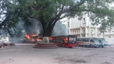 BSMMU vehicle vandalism