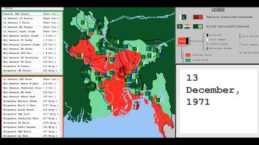 DU student creates 1971 Liberation War time-lapse map from military perspective