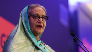 where is Sheikh Hasina