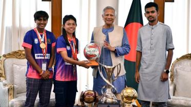 Chief Adviser Muhammad Yunus SAFF reception