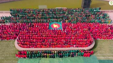 Chhayanaut’s ‘Jagoroni’ initiative opens with national anthem