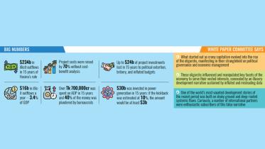 White paper on Bangladesh economy | Cost of seven mega projects jumped 70% from initial estimate