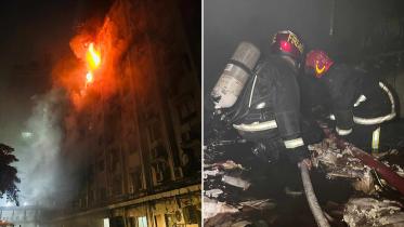 Fire broke out early today in building number 7 at Secretariat Dhaka