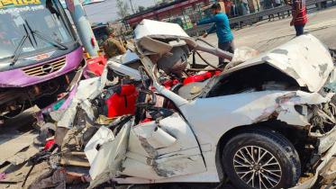 Dhaka-Mawa Expressway Toll Plaza Accident Details
