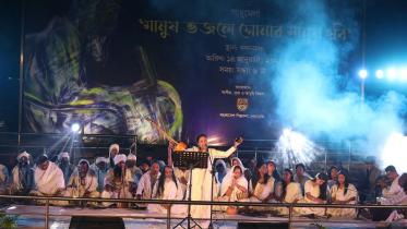 Syed Jamil Ahmed urges unity through art at Sadhumela