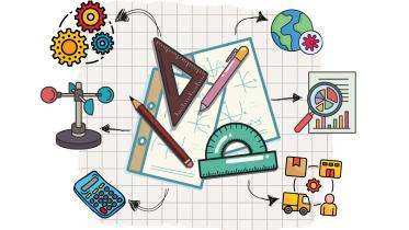 Visual representation of math studies