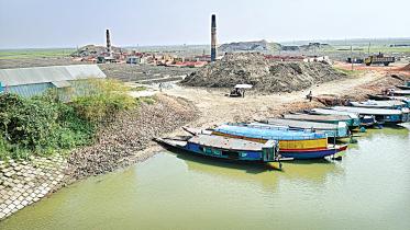 Illegal brick kilns in Brahmanbaria