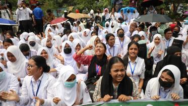 Polytechnic students protest Bangladesh 2025