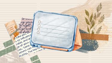 Graphical representation of digital journaling
