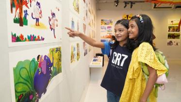 A delightful children’s exhibition in the heart of Dhaka 