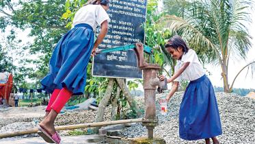 Tube well water shortage in Khulna