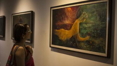 Liton Kar radiates artistic grandeur through ‘She, the Universe: The Infinity Within Her’
